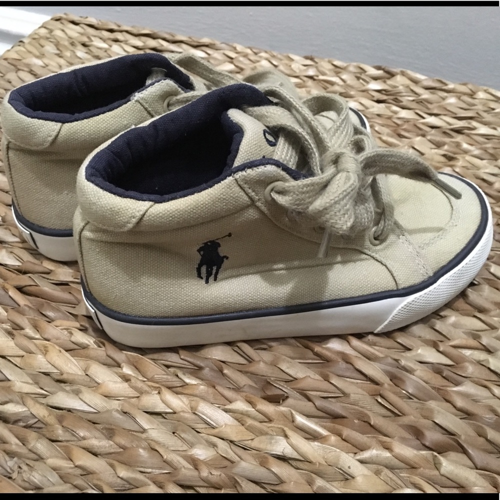 Ralph Lauren Polo Kid Boy/Girl  High top Sneakers.